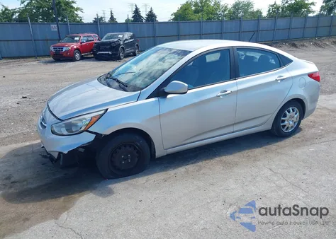 2015 Hyundai Accent Gls z USA, uszkodzony, nr VIN KMHCT4AE7FU915575